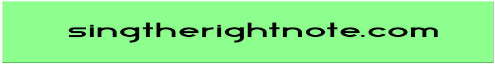 Singtherightnote banner